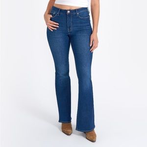 Seven7 High Rise Slim Flare Jean